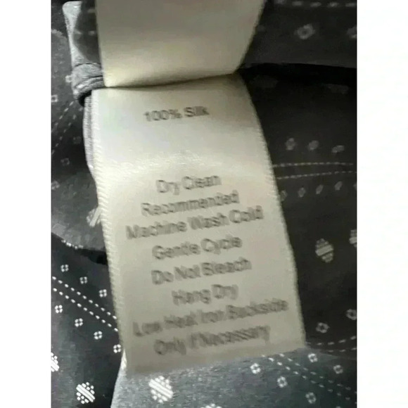 Ecru silk top - Picture 3 of 3